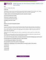 Download zambian past examination papers for grade 9 and pass your examination with flying colours. Ncert Exemplar Class 9 Science Solutions Chapter 1 Matter In Our Surrounding