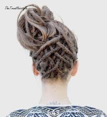 Women dreadlocks styles are considered to be perfect because they are versatile and they allow you to express yourself in fun and creative ways like no other style can. Coral Reef Updo 30 Creative Dreadlock Styles For Girls And Women The Trending Hairstyle