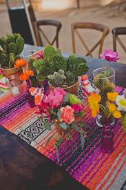 10 Stunning Table Runners Mexican Party Theme Mexican Themed Weddings Mexican Party