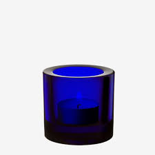 Eastland votive holder blue set of 12. Iittala Kivi Candle Holders In Many Colors Tea Light Holder Glass Tea Lights