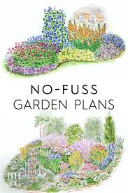15 No Fuss Gardens Plans To Try In Your Garden Garden Design Plans Garden Planning Flower Garden Plans