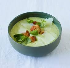 Kase Basilikum Vichyssoise Mit Bratballchen Rezept Rezept Rezepte Suppen Und Eintopfe Essen Und Trinken