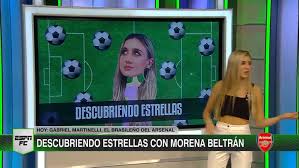 Morena beltrán y su relación con la fama, el feminismo, el periodismo y los futbolistas: Morena Beltran La Periodista De Espn Que Tiene En La Mira A Messi