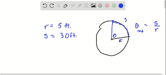 Find the radian measure of the central angle of a circle of radius 6 yards that intercepts an arc of length 13 yards. What Is The Radian Measure Of The Central Angle