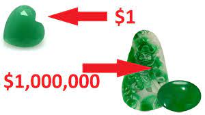 Blue, green and white jadeite stones. Jade Price Real Jade Price Vs Fake Jade Price Youtube