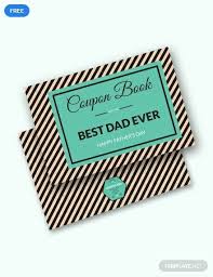 Free Just For Dad Coupon Book Template Word Psd Apple Pages Publisher Coupon Book Book Template Coupon Template