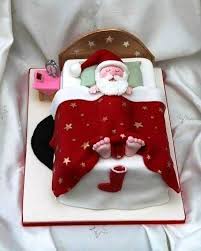 Cleverly arranged and stacked squares of sheet cake are frosted and decorated with edible lights. Funny Christmas Decorations Funny Christmas Cakes Pinterest Pictures Angry Birds Merry Chris Christmas Cake Designs Christmas Cake Decorations Santa Cake