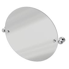 Add a charming touch to your bathroom with the moen glenshire pivoting wall mirror in brushed nickel. Original Round Tilting Mirror Bathroom Mirrors Cp Hart
