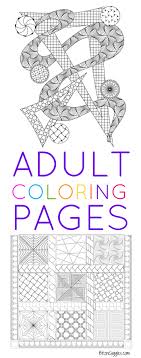 Take some break from your hectic and exhaustive routines and enjoy these free adult coloring pages with printable pdf in the tutorials! Printable Adult Coloring Pages Bitz Giggles
