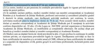 Documentul trece deja a doua oară prin parlament. Medicii È™ocaÈ›i De Proiectul Care Prevede Pensionarea La 67 Respectiv 75 De Ani Rfi Mobile