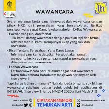 Ketika melamar pekerjaan selain penampilan menarik dan kemampuan tertentu juga dibutuhkan syarat lamaran kerja berupa dokumen yang valid sebagai kelengkapan mendaftar di instansi yang kita tuju. Hmdm Fmipa Ui On Twitter E Project Halo Warga Departemen Matematika Kali Ini E Project Hadir Dengan Membawa Informasi Mengenai Kelengkapan Dan Syarat Melamar Kerja Yang Umum Dipakai Https T Co L4dq94ihnl