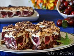 Un borcanel de 400 g gem de prune. Prajitura Cu Visine Si Bezea Jamila