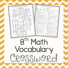 Here we have another image 8th grade math crossword wordmint featured under 20 math puzzles to engage your students prodigy. 8th Grade Math Vocabulary Crossword 8th Grade Math Math Vocabulary Vocabulary