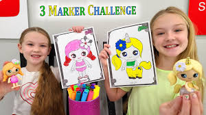 · trinity and madison are getting a little _____. Trinity And Beyond 3 Marker Challenge We Got Unicorn Trinity Youtube