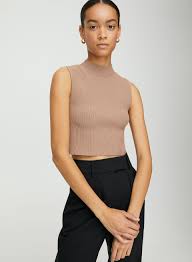 Is a canadian women's fashion brand founded in vancouver, british columbia, by brian hill in 1984. Babaton Sculpt Knit Mockneck Aritzia Intl