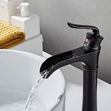 farmhouse waterfall bathroom faucet for