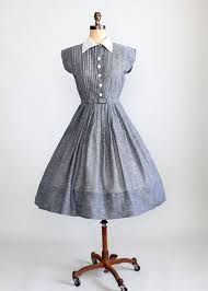 1950 S Grey Shirtwaist Dress Vintage 1950s Dresses Vintage Dresses Pretty Dresses