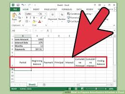 How To Prepare Amortization Schedule In Excel 10 Steps