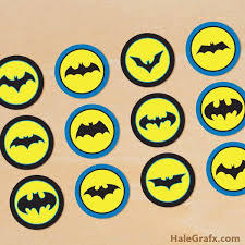 Free Printable Batman Cupcake Toppers Batman Party Batman Birthday Batman Birthday Party