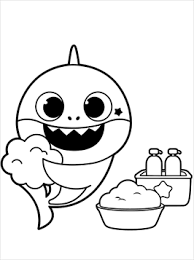The newly updated baby shark coloring book app now includes hundreds of coloring pages featuring baby shark, cars, princesses 1. Kids N Fun Com 19 Coloring Pages Of Baby Shark