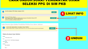 Maybe you would like to learn more about one of these? Cara Unduh Surat Pengantar Ujian Seleksi Ppg Di Sim Pkb