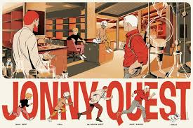 Jonny Quest By Matthew Woodson Matthewwoodson Jonnyquestprint Jonny Quest Mondo Posters Cartoon Posters