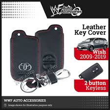 Cara start kereta auto keyless. Toyota Wish Keyless Key Less Smart Entry Leather Key Cover Push Start Remote Case Shopee Malaysia