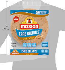 Carb Balance Burrito Whole Wheat Tortillas Mission Foods