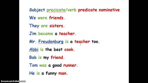 Predicate Nominatives Predicates Adjectives Adjective Worksheet