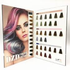 hair colour shade chart for permanent hair color cream