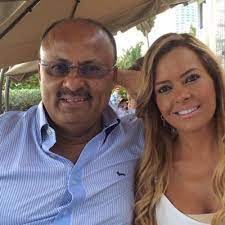 Juárez cisneros y su esposa. Vicky Juarez Vickrima Twitter