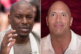 Dwayne The Rock Johnson And Tyrese Gibson In 2020 The Rock Dwayne Johnson Dwayne The Rock Rock Johnson