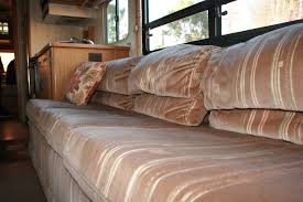 Rv Renovation Jackknife Couch Before After Rv Renovations Rv Sofa Bed Rv Sofas