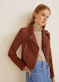 Suede Biker Jacket Women Mango Usa Suede Biker Jacket Womens Biker Jacket Jackets
