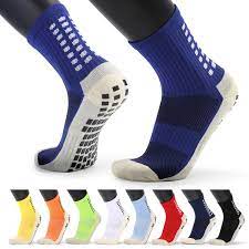 Men S Anti Slip Football Socks Athletic Long Socks Absorbent Sports Grip Uk U7h9 Ebay