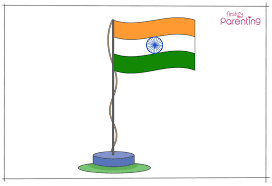 Saffron represents stands for courage and sacrifice. How To Draw The Indian National Flag A Step By Step Guide With Pictures