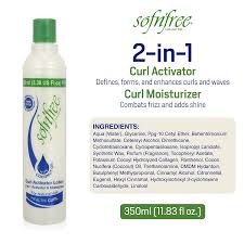 Amazon Com Sofn Free Moisturizer Curl Activator For Natural Hair Soft Curls And Waves 11 83 Fl Oz 350ml 2 Pack Beauty