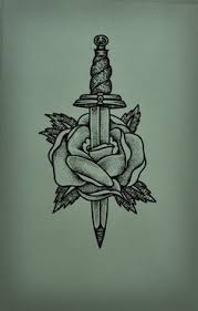 20 Rose And Dagger Tattoo Ideas Dagger Tattoo Rose And Dagger Tattoo Rose And Dagger I am actually going to turn this from black and grey to color, so well see. 20 rose and dagger tattoo ideas