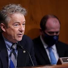 Democratic senator demands Covid skeptic Rand Paul wear a mask