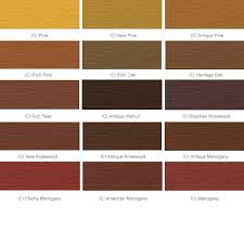 Floor Varnish Floor Varnish Colour Chart
