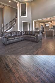 They can provide a smooth contemporary feeling, or a warm comfortable atmosphere. Capella Hickory Scrape Medium Gray Hardwood Floor Grey Hardwood Floors Engineered Wood Floors Hardwood Floors