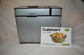 If your recipes typically incorporate fruits, nuts, seeds, cheese, or other extra ingredients, the bread maker will notify you. Cuisinart Bread Machine Maker Automatic Breadmaker Cbk 100 2lb Stainless Manual 17 94 Picclick Uk