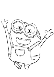 Minions Ausmalbilder Als Malvorlage Kostenlos Zum Ausdrucken