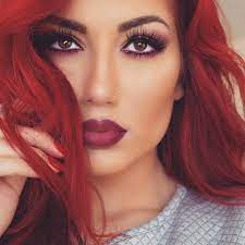 Helly Luv On Twitter Burgundy Hair Hair Color Red Hair Makeup