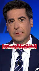 Jesse Watters responds to Tim Walz saying he scares MAGA men with  masculinity
