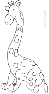 Dans ce quatrième épisode du challenge dessin , je vous dessine une girafe. Coloriage De La Girafe Assise Sur Ses Pattes Arrieres Tete A Modeler