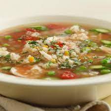 Spring Chicken Barley Soup Recipe Chicken Barley Soup Protein Soup Recipes Barley Soup