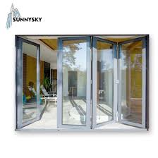 It is perfect for hallway coat closets, bedroom closets, laundry closets, pantries, and so much more. China Manufacturer New Design Aluminum Flashing Accordion Glass Folding Doors For Exterior China Glass Folding Doors Exterior Accordion Doors Exterior