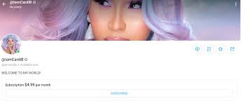 The only person on instagram who doesn't claim to be a social media guru. Cardi B Made An Onlyfans Account