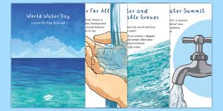Events are organized on or around this day to increase people's awareness of water's importance in environment, agriculture. World Water Day Ebook Teacher Made